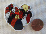 Second view of Chicken Love Needle Minder.