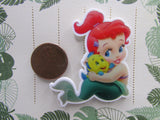 Second view of the Toddler Ariel and Flounder Needle Minder