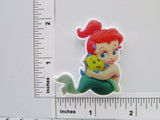 Third view of the Toddler Ariel and Flounder Needle Minder