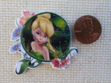 Second view of Tinkerbell with a Forest Frame Needle Minder.