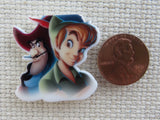 Second view of Peter Pan and Captain Hook Needle Minder.