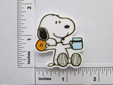 Third view of the Coffee and Donut Snoopy Needle Minder