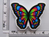Fourth view of the Rainbow Colored Butterfly Needle Minder