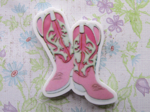 First view of the A Pair of Pink Boots Needle Minder