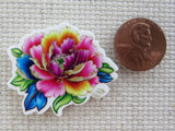 Second view of Colorful Flower Needle Minder.