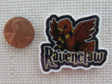 Second view of Ravenclaw Raven Needle Minder.
