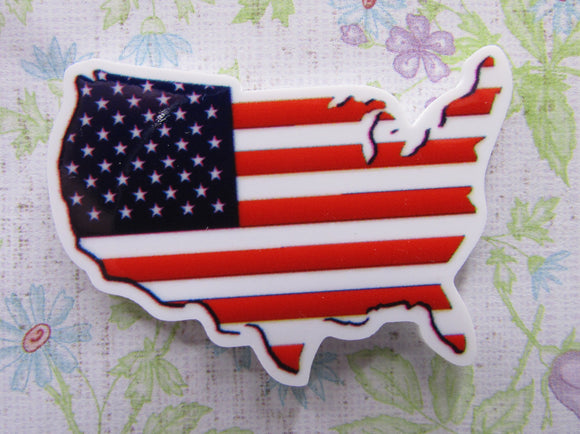 First view of the Patriotic Flag USA Map Needle Minder