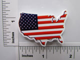 Third view of the Patriotic Flag USA Map Needle Minder