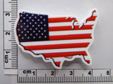 Fourth view of the Patriotic Flag USA Map Needle Minder