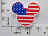 Third view of the Patriotic Mouse Head Needle Minder