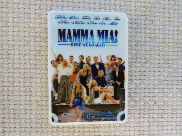 First view of Mamma Mia! Movie Cover Needle Minder.
