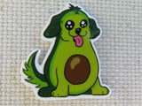 First view of avocado dog Needle Minder.