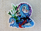 First view of Playful Dolphins Needle Minder.