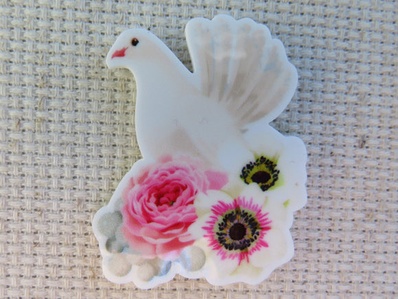 First view of White Dove Needle Minder.
