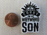 Second view of Carry On My Wayward Son Needle Minder.