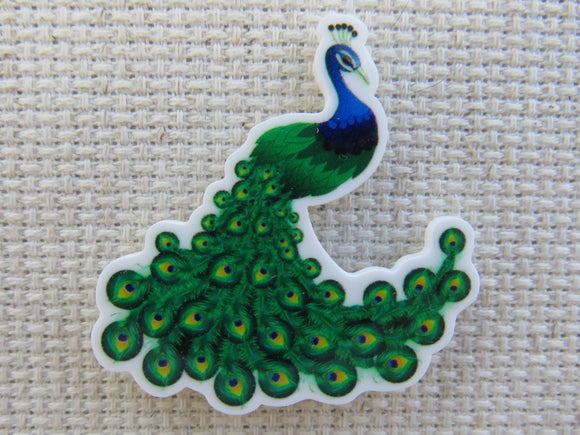 First view of Beautiful Peacock Needle Minder.