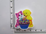 Fourth view of the Cute Dog and Cat with a Cupcake Needle Minder