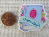 Second view of Dragon Master Book Needle Minder.