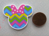 Second view of the Easter Mouse Head Needle Minder
