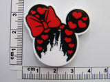 Fourth view of the Heart Mouse Head with Castle and Bow Needle Minder