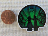 Second view of Green Oz Needle Minder.