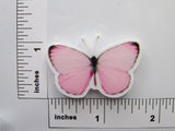 Third view of the Pretty Pale Pink Butterfly Needle Minder
