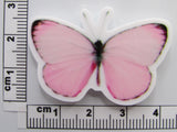 Fourth view of the Pretty Pale Pink Butterfly Needle Minder