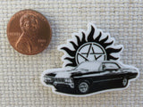 Second view of Black Impala with the Supernatural Star Needle Minder.