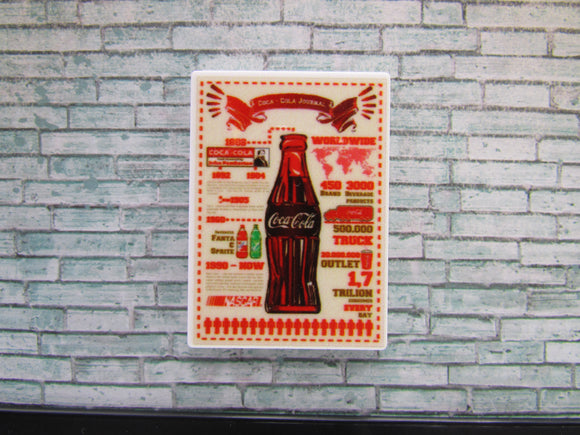 First view of the Vintage Coke Sign Needle Minder