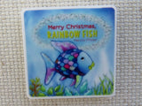 First view of Merry Christmas Rainbow Fish Needle Minder.