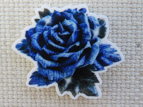 First view of Brilliantly Blue Rose Needle Minder.