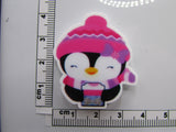 Fourth view of the Penguin with a Pink Stocking Hat Needle Minder