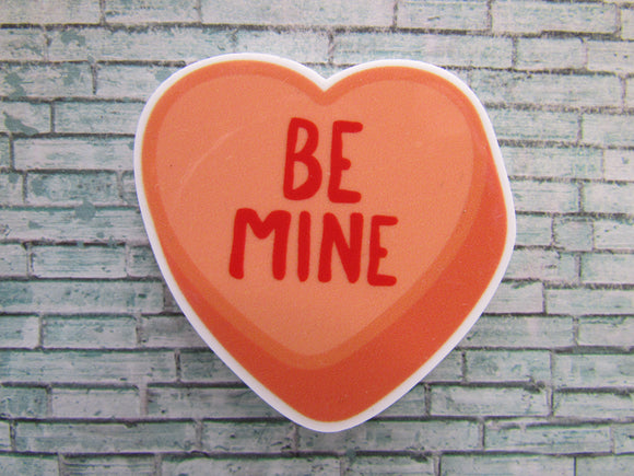 First view of the Be Mine Conversation Heart Needle Minder