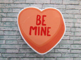 First view of the Be Mine Conversation Heart Needle Minder