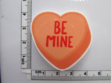 Fourth view of the Be Mine Conversation Heart Needle Minder