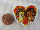 Second view of For the Love of Hedgehogs Needle Minder.