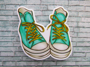 First view of the A Pair of High-top Shoes Needle Minder