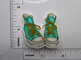 Third view of the A Pair of High-top Shoes Needle Minder