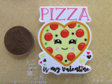 Second view of the Pizza is My Valentine Needle Minder