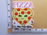 Fourth view of the Pizza is My Valentine Needle Minder