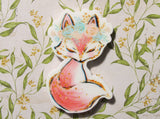 Second view of the Adorable Fox Needle Minder