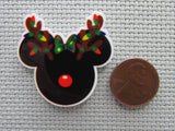 Second view of the Reindeer Mouse Head Needle Minder