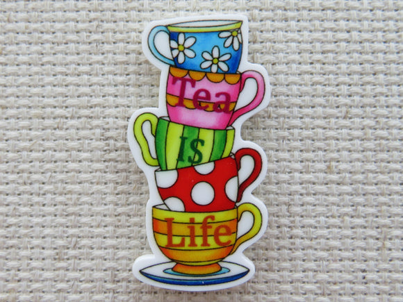 First view of Tea is Life Needle Minder.