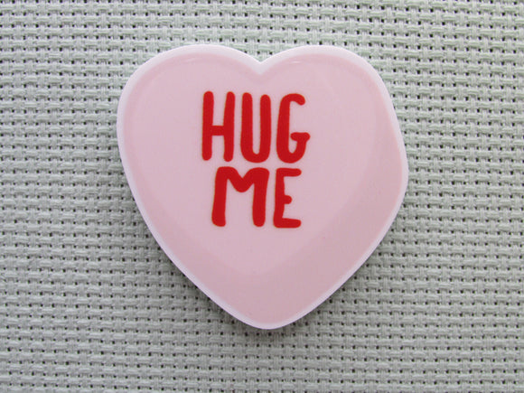 First view of the Hug Me Conversation Heart Needle Minder