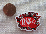 Second view of Bubbly Dr Pepper Needle Minder.