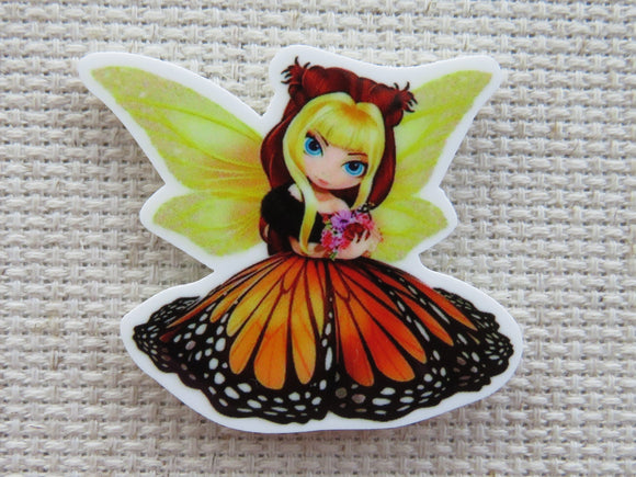First view of Monarch Butterfly Fairy Needle Minder.