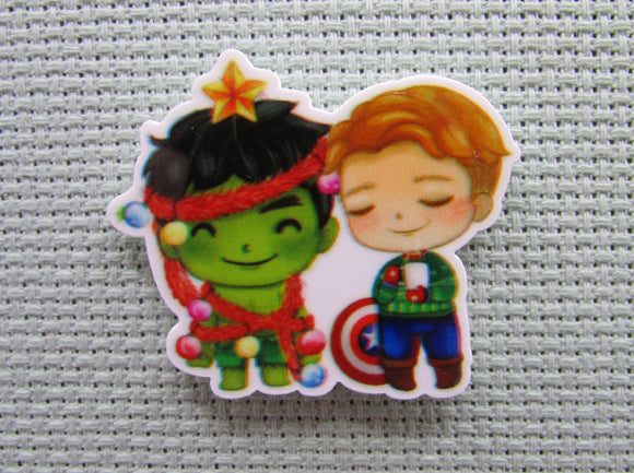 First view of the Super Hero Friends Needle Minder