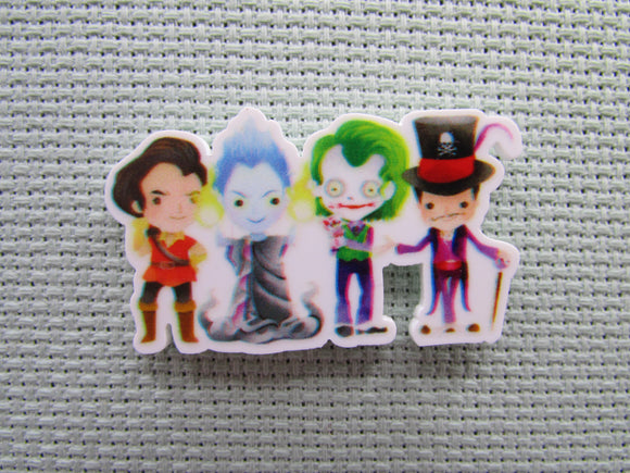 First view of the Four Villainous Friends Needle Minder