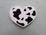 First view of the Cow Print Heart Needle Minder