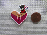 Second view of the Voodoo Heart Needle Minder